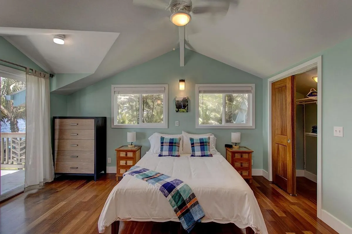 Semesterbostad Paradise Ocean View Home Keaau
