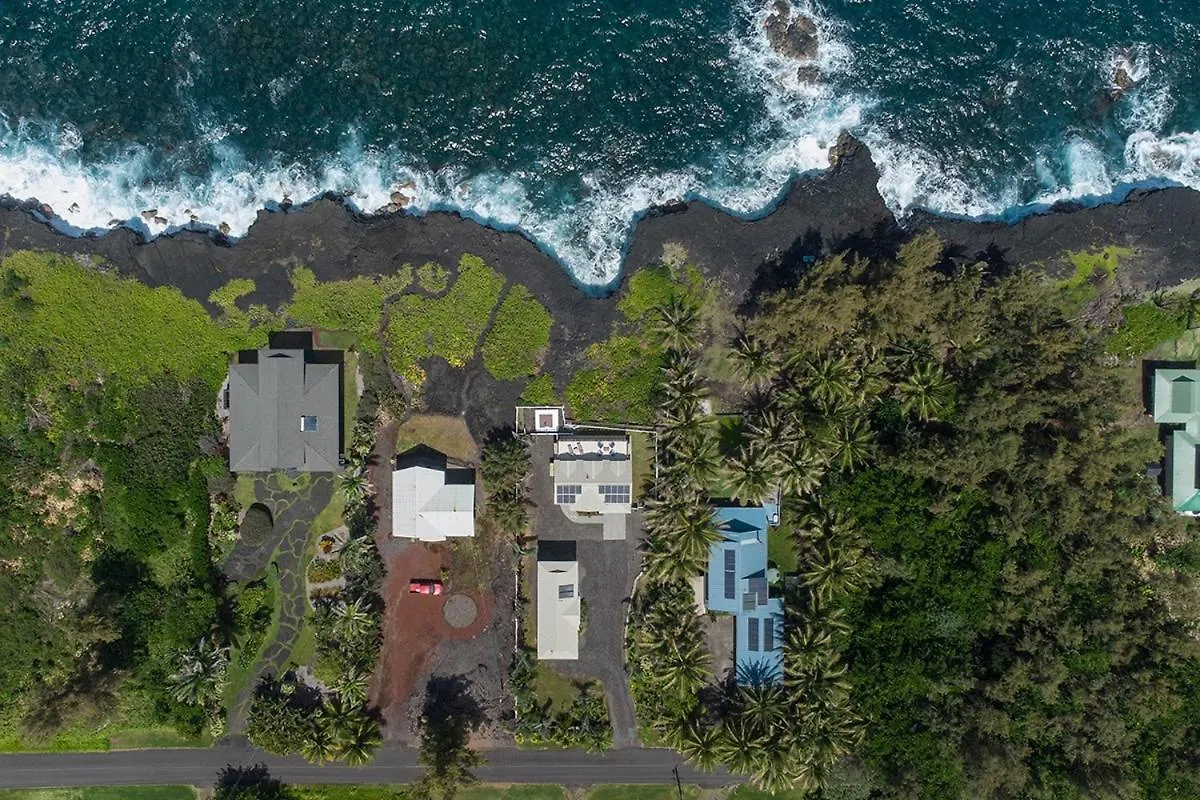 Semesterbostad Paradise Ocean View Home Keaau